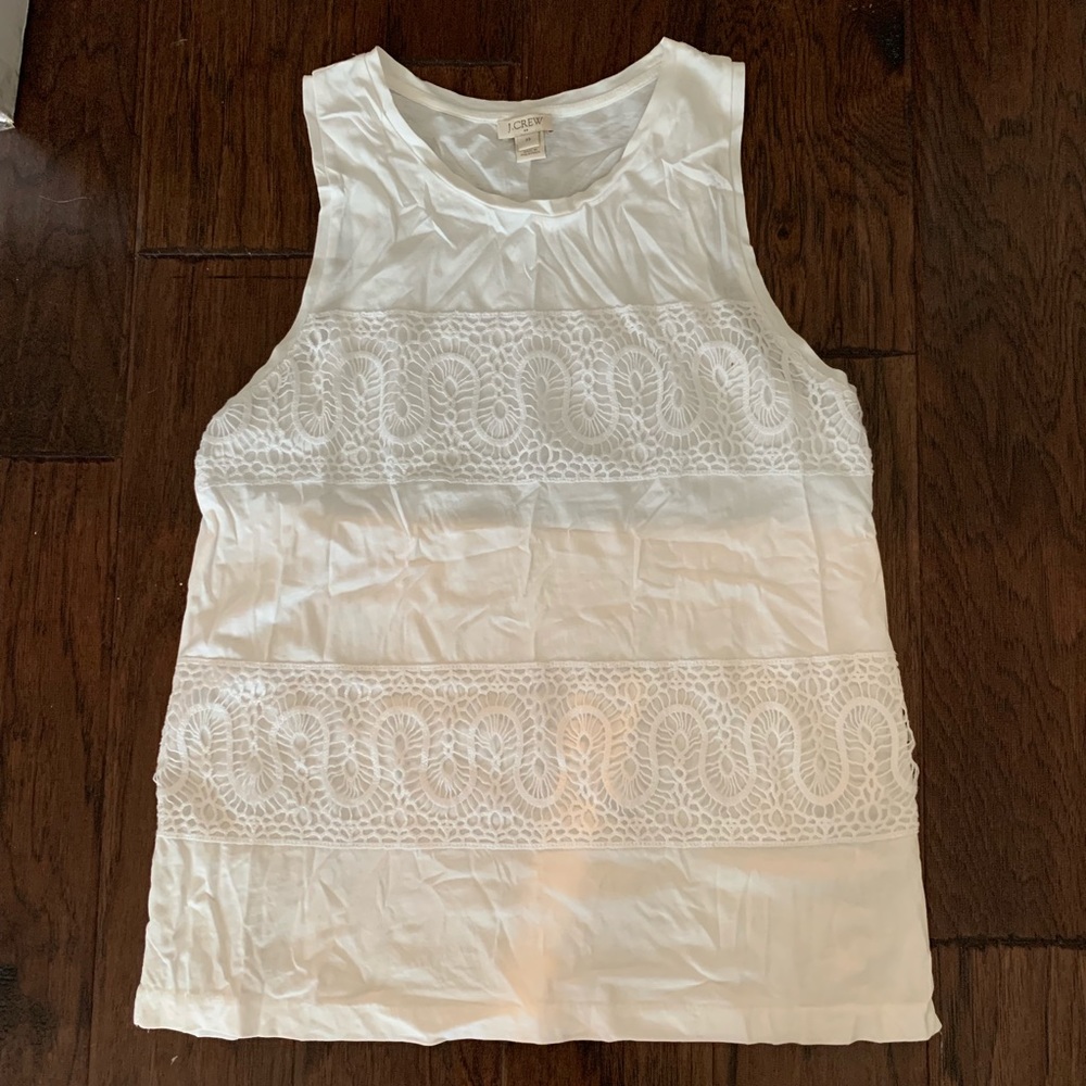 J. Crew Embellished Tank